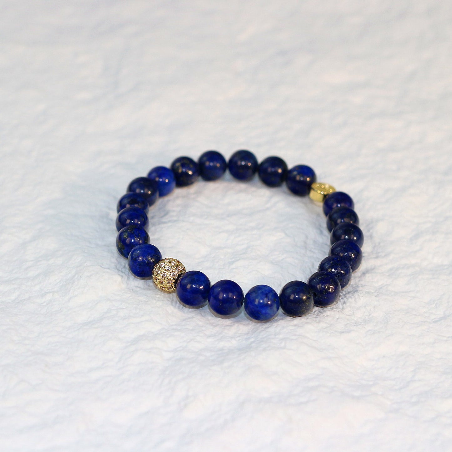 Lapis Strength Armband | Fortune 8mm Unisex Serie