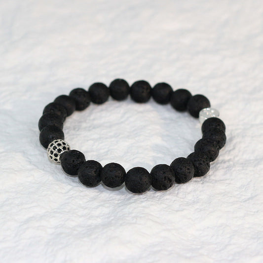 Lava Strength Armband | Fortune 8mm Unisex Serie