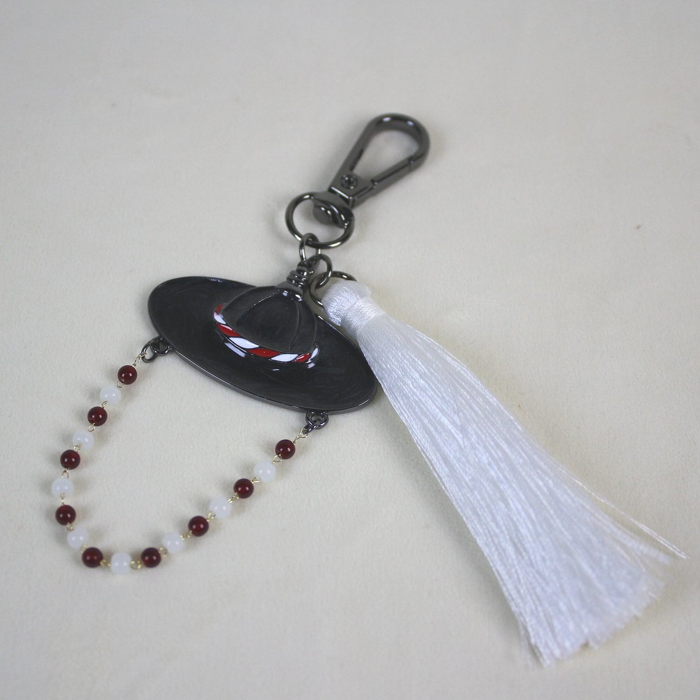 White Spirit Hunter Key Ring